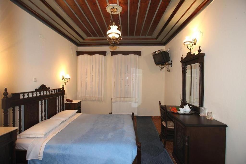 Hotel Δρακολιμνη Tsepelovo Zewnętrze zdjęcie